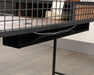 Teknik Boulevard L Shaped Desk Black Finish Contrasting Vintage Oak Accent Effect - image 6