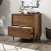 Teknik Clifton Place Lateral Filer with Grand Walnut Effect Finish Two Spacious File Lockable Drawers and Solid Wooden Feet - image 2