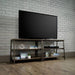 Teknik Industrial Style TV Stand Durable Black Metal Frame Up to a 36 TV - image 2