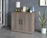 Teknik Affiliate Storage Cupboard in a Hudson Elm effect finish