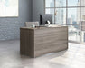 Teknik Affiliate 1500600 Desk in a Hudson Elm effect finish, two grommet holes for cord management - image 2