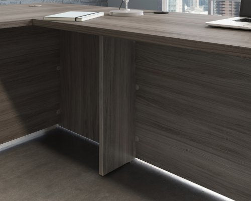 Teknik Affiliate 1500600 Desk in a Hudson Elm effect finish, two grommet holes for cord management - image 5