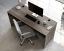 Teknik Affiliate 1500600 Desk in a Hudson Elm effect finish, two grommet holes for cord management - image 7