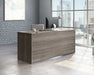 Teknik Affiliate 1800600 Desk in a Hudson Elm effect finish two grommet holes for cord management - image 2