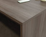 Teknik Affiliate 1500750 Desk in a Hudson Elm effect finish two grommet holes for cord management - image 3