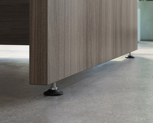 Teknik Affiliate 1500750 Desk in a Hudson Elm effect finish two grommet holes for cord management - image 5