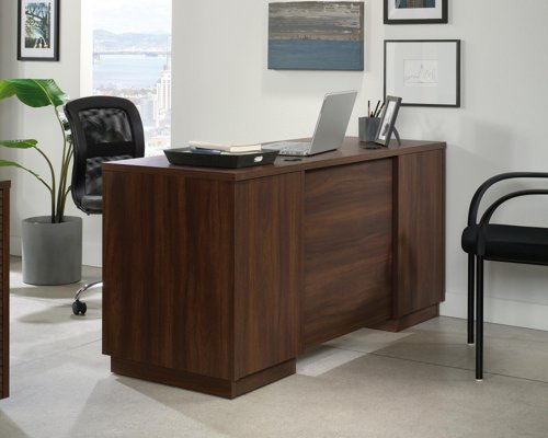 Teknik Elstree Credenza Desk in Spiced Mahogany - image 2
