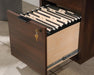 Teknik Elstree Credenza Desk in Spiced Mahogany - image 6