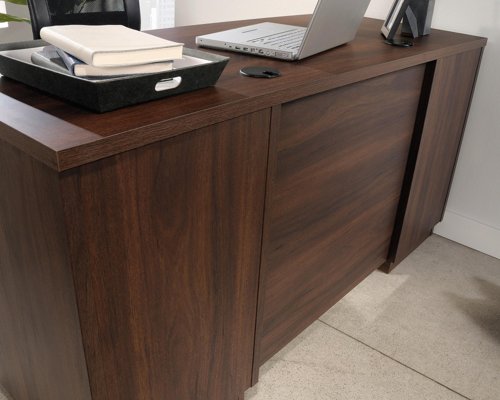 Teknik Elstree Credenza Desk in Spiced Mahogany - image 8