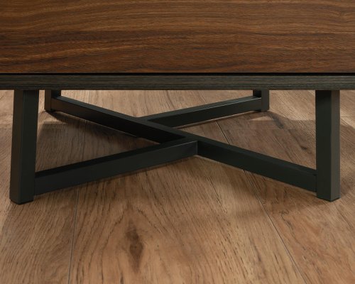 Teknik Canyon Lane L- Shaped Desk Brew Oak effect durable 1in thick desktop filing drawers 360 degree all round finish - image 11
