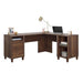 Teknik Willow L-Shaped Executive Desk in Grand Walnut Effect - image 12