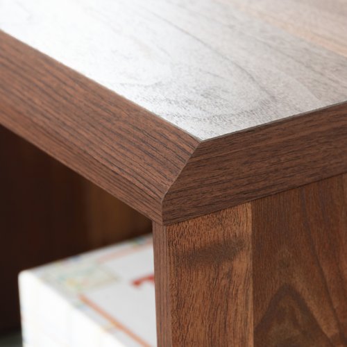 Teknik Willow L-Shaped Executive Desk in Grand Walnut Effect - image 2