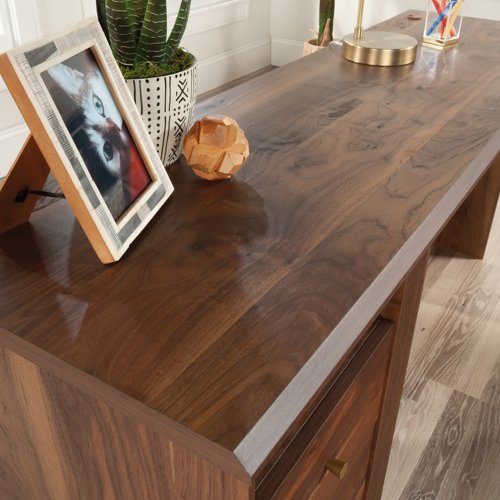 Teknik Willow L-Shaped Executive Desk in Grand Walnut Effect - image 3