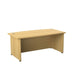 Regent 2000 Bow Fronted Executive Desk Nova Oak