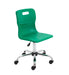 Titan Swivel Senior Chair Green Castors