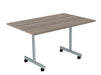 One Eighty Tilting Rectangular Table 1200 X 700 Grey Oak