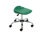 Titan Swivel Senior Stool Green Castors