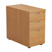 Desk High 3 Drawer Pedestal Beech 800