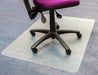 Low Pile Carpet Rectangular 1200 X 900 Clear Chairmat Default Title