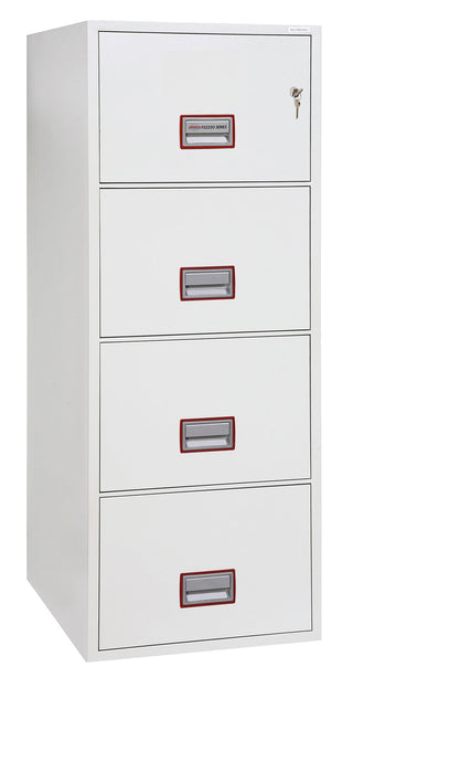 Phoenix World Class Vertical Fire File Fs2250K E Series White Steel Safe Key 4