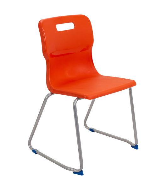 Titan Skid Base Size 6 Chair Orange