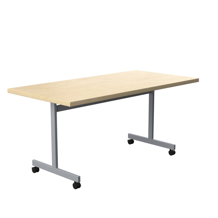 One Eighty Tilting Rectangular Table 1600 X 800 Maple