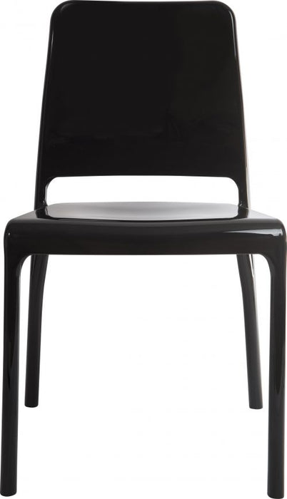 Teknik Pack of 4 Clarity Black stackable polycarbonate chair (MOQ of 4 - priced individually) - image 5