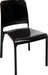 Teknik Pack of 4 Clarity Black stackable polycarbonate chair (MOQ of 4 - priced individually)