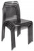 Teknik Pack of 4 Clarity Smoked stackable translucent polycarbonate chair (MOQ of 4 - priced individually) - image 2