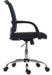 Teknik Star Mesh Blue Back Executive Chair With Contrasting Matching Black Fabric Seat Fixed Nylon Armrests - image 5