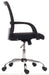 Teknik Star Mesh White Back Executive Chair With Contrasting Matching Black Fabric Seat Fixed Nylon Armrests - image 2