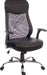 Teknik Curve Contemporary Mesh Executive Chair Lumbar Curved Back and Retractable Armrests