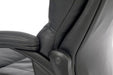 Teknik Luxe Black Leather Look Executive Chair Matching Padded Armrests and Sturdy Nylon Base - image 4
