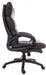 Teknik Luxe Black Leather Look Executive Chair Matching Padded Armrests and Sturdy Nylon Base - image 5