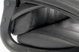 Teknik Luxe Black Leather Look Executive Chair Matching Padded Armrests and Sturdy Nylon Base - image 6