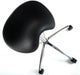 Teknik Perch Black Sit/Stand Height Adjustable Stool Pyramid Shaped Aluminium Five Star Base - image 4