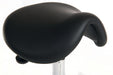 Teknik Perch Black Sit/Stand Height Adjustable Stool Pyramid Shaped Aluminium Five Star Base - image 5