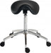 Teknik Perch Black Sit/Stand Height Adjustable Stool Pyramid Shaped Aluminium Five Star Base - image 2