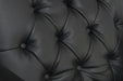 Teknik Chairman Noir Swivel Large Traditional Button Tufted Bonded Leather Faced Executive Chair - image 3