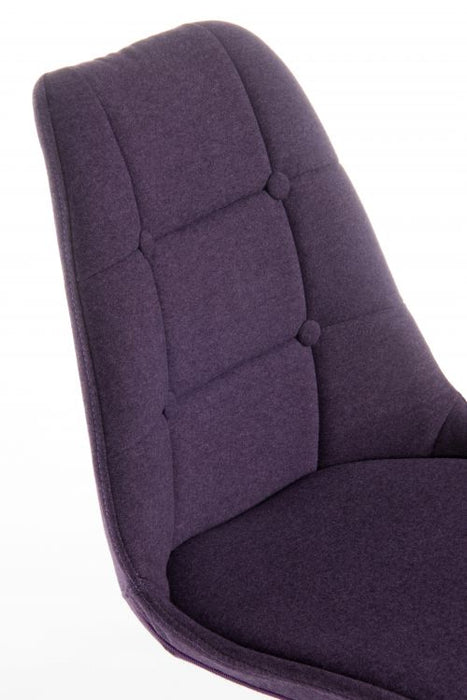 Teknik Pack of 2 Breakout Chair in Graphite soft brushed fabric and chrome legs (MOQ of 2 - priced individually) - image 5
