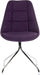Teknik Pack of 2 Breakout Chair in Graphite soft brushed fabric and chrome legs (MOQ of 2 - priced individually) - image 6