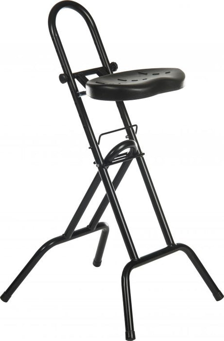Teknik Industrial Support Stool with Durable Polyurethane Seat and 3 Year Warranty