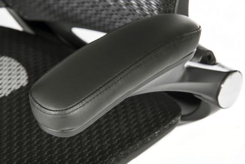 Teknik Harmony Executive Mesh High Backrest Chair with Adjustable Armrests and Chrome Base - image 4
