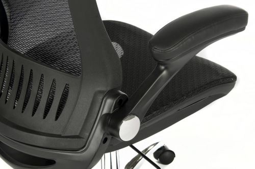 Teknik Harmony Executive Mesh High Backrest Chair with Adjustable Armrests and Chrome Base - image 5