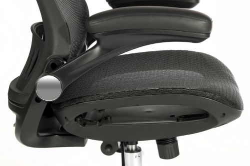 Teknik Harmony Executive Mesh High Backrest Chair with Adjustable Armrests and Chrome Base - image 6