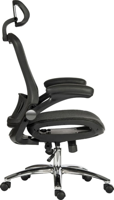 Teknik Harmony Executive Mesh High Backrest Chair with Adjustable Armrests and Chrome Base - image 11