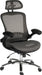 Teknik Harmony Executive Mesh High Backrest Chair with adjustable armrests and chrome base.
