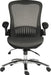 Teknik Harmony Executive Mesh High Backrest Chair with adjustable armrests and chrome base. - image 4