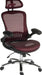 Teknik Harmony Executive Mesh High Backrest Chair with adjustable armrests and chrome base.