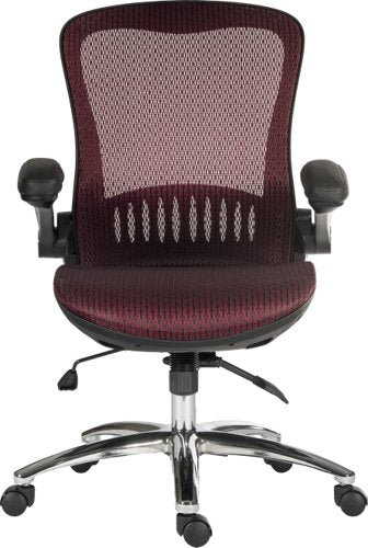 Teknik Harmony Executive Mesh High Backrest Chair with adjustable armrests and chrome base. - image 4